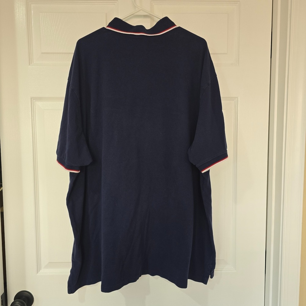 Polo Ralph Lauren Men's 100% Cotton Navy 2 Button Short Sleeve Polo Shirt Sz 4XB - Picture 5 of 7